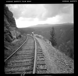 CPR Kettle Valley Railway in Myra Canyon