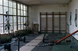 Weightlifting room in Germany