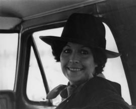 Iona Campagnolo in vehicle