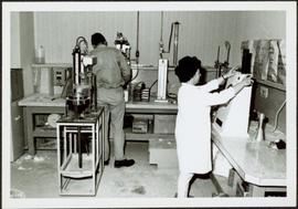 1965 - Ross Duddy & Unknown Woman in Lab