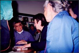 Monk & Moran Autographing at Mosquito Books, Prince George, BC