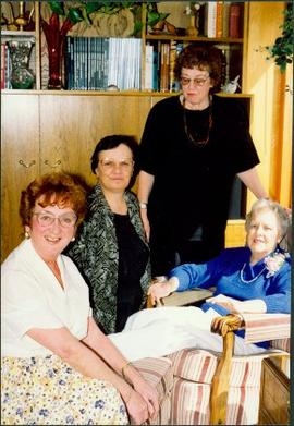 Bridget Moran with Three Unidentified Women
