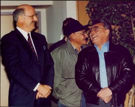 Justa Monk, John Alexis, & Premier Mike Harcourt in Prince George, BC
