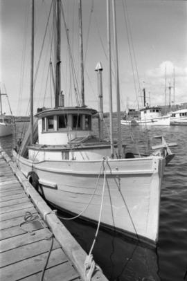 Unidentified fishing boat at Prince Rupert Marina