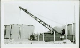 Crane in Construction Area