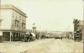 George Street in Prince George, BC, 1921