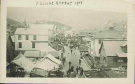 Centre Street from Above, Prince Rupert, BC