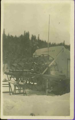 Sternwheeler "Conveyor" on Land, Tete Jaune, BC