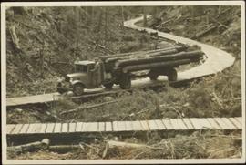Logging Truck at Giscome, BC