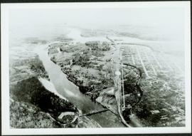 Aerial View of Prince George, BC, 1936