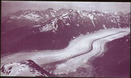 Taku River Survey - Glacier in Mountains