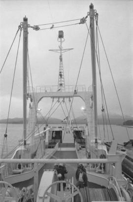 Deck view of Fishing Vessel “Callistratus” at Fairview Terminal in Prince Rupert