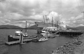 Docked ships “Cape Ball” and “Aegean Sea” in Prince Rupert