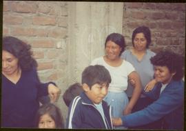 W.H.O. Trip, Ayacucho, Peru - Four unidentified women and three unidentified children