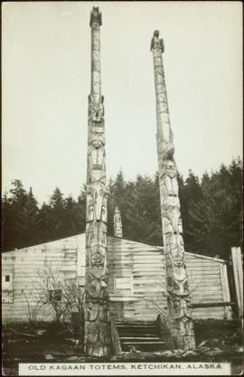 Kagaan totems at Ketchikan, Alaska