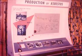 Production of asbestos display