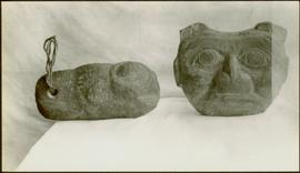 Carved stone figures