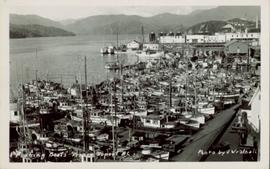 Fishing boats in Prince Rupert, BC.
