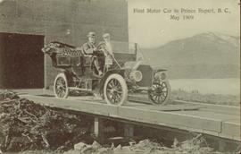 First motor car in Prince Rupert, BC