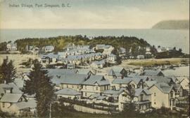 Tsimshian village at Lax-Kw'alaams (Port Simpson) BC
