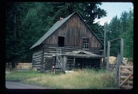 Old Abandoned Log House