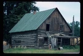 Old Abandoned Log House