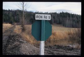 Iron Road South - Street Sign