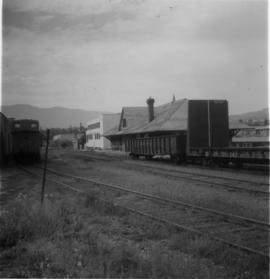 Joint CPR  and CN depot at Vernon
