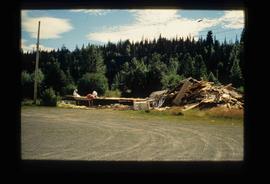 Debris from Demolition of Upper Fraser Townsite