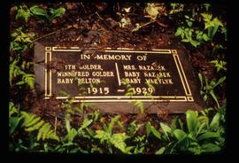 In Memory Of - Grave-Marker