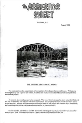 The Asbestos Sheet Aug. 1968