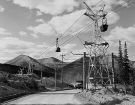 Dump Truck Under Tramline