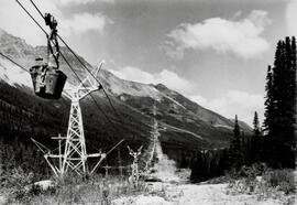 North View of Tramline From Valley
