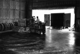 1965 - Forklift Loading Asbestos Bags