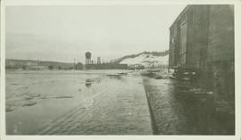 Flooding at the CNR yard at Prince George