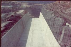 Spillway at W.A.C. Bennett Dam