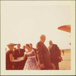 Princess Margaret arriving in Prince George 2