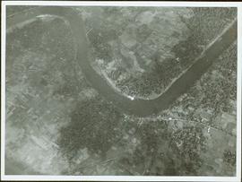 Bangladesh : Aerial view of a river