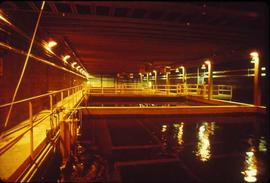 Pulpmill - General - Pulp mill interior - catwalks over and around pool