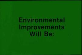 Original Construction - Graphic presentation slide: "Environmental improvements will be:"