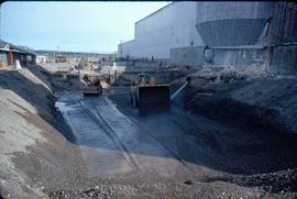 Pulpmill - Expansion Project - Pulp mill construction - preparing land outside of B-mill