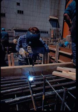 Pulpmill - Expansion Project - Welding rebar