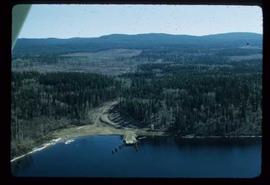 Woods Division - Lake Operations - Aerial of dock
