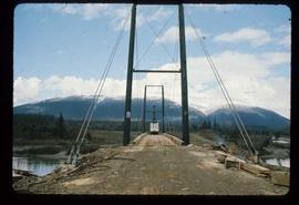 Woods Division - Bridges - Camp 3 bridge over the McGregor River