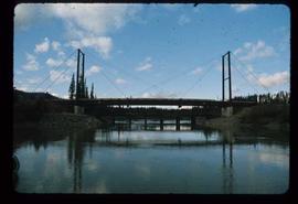 Woods Division - Bridges - Camp 3 bridge over the McGregor River