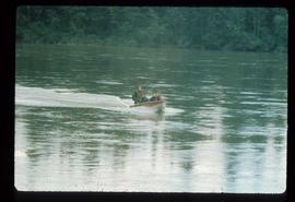 Woods Division - Timbercruising - Boat on river for field trip