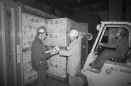 Workplace Album - Forklift Loading Asbestos