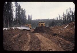 Woods Division - Bulldozers - Road building