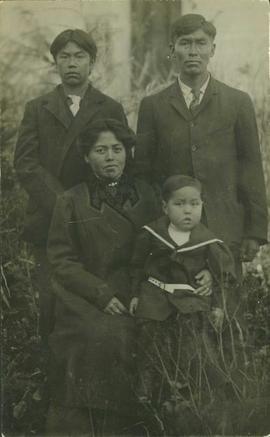 First Nations family