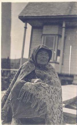 Elderly First Nations woman